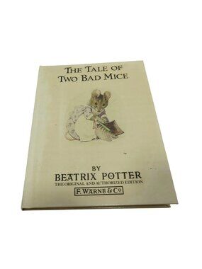 Beatrix Potter Tale of Two Bad Mice no 5 Hardcover 1987 England Vintage